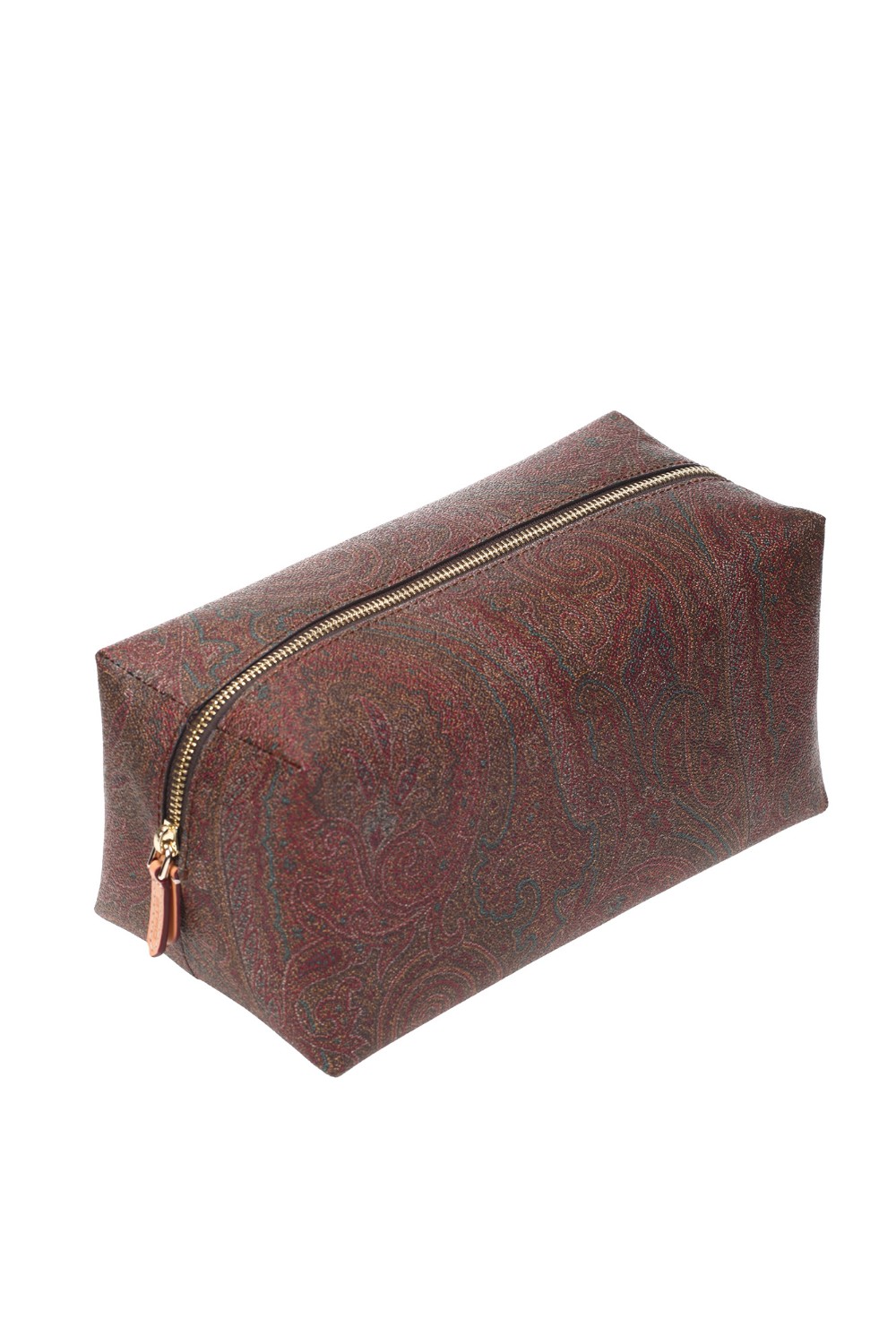 shop ETRO  Beauty: Etro beauty realizzato nell'inconfondibile tela Paisley jacquard e caratterizzato da dettagli in pelle.
Chiusura con cerniera.
Tasca interna con zip.
Accessori metallici con finitura color palladio.
Fodera in tessuto logato ETRO.
Dimensioni: 25 x 12.5 x 13 cm.
Esterno: Tessuto di cotone Paisley jacquard spalmato con grana opaca e doppiato in tela, (76% cotone 24% poliestere).
Dettagli: 100% pelle di vitello.
Fodera: 66% cotone, 34% poliestere.
Made in Italy.. 0H800 8007-0600 number 6371751